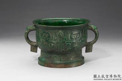 图片[2]-Gui food container with animal mask pattern, Western Zhou Dynasty, 1046-771BCE-China Archive